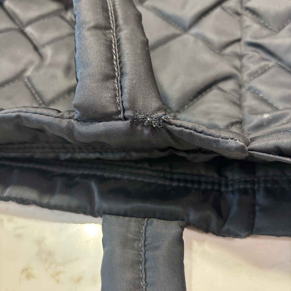 Marc Jacobs Black Quilted Nylon Tote - Picture 15 of 17